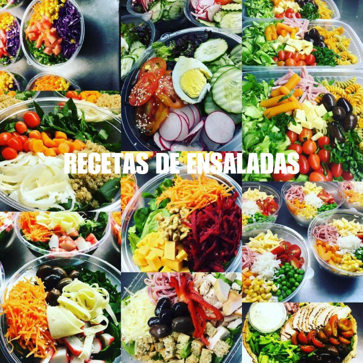 Recetas Ensaladas Fáciles Económicas Y Frescas Salud Diez